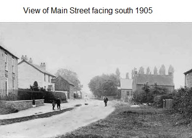 View of Main Street facing south 1905